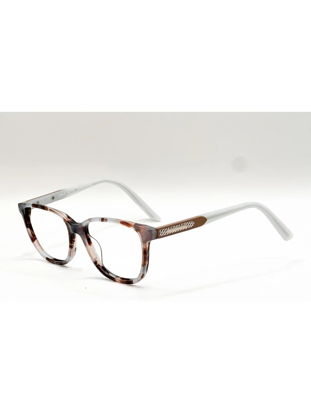 Cole Haan CH5043 210 Brown Tortoise Cat Eye Authentic Eyeglass Frames 53-16-135